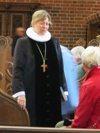 clergy in Roskilde Cathedral